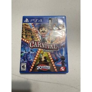 Carnival Games Sony PlayStation 4 PS4 2018 20 Games Inside 2K Games 1-4 Players